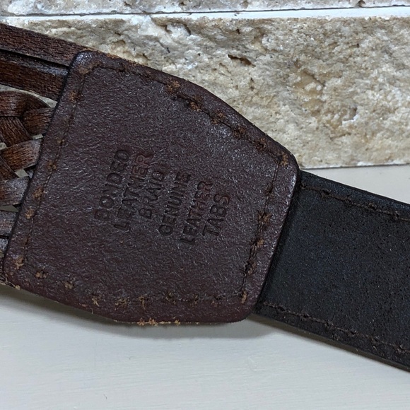 Coldwater Creek Belt S Leather Wide Brown Hip - Picture 11 of 14